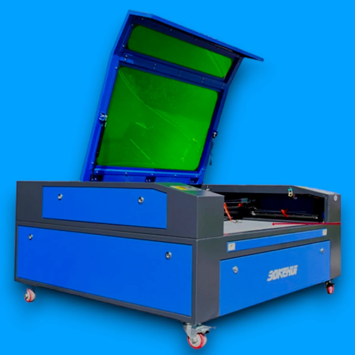 100W CO2 Laser Cutter (40" × 32")
